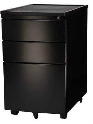 弧型活動櫃(黑色)