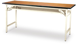 鋼製PU邊木紋面折合式會議桌