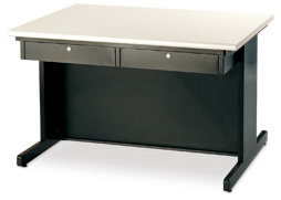 鋼製黑腳905面業務桌