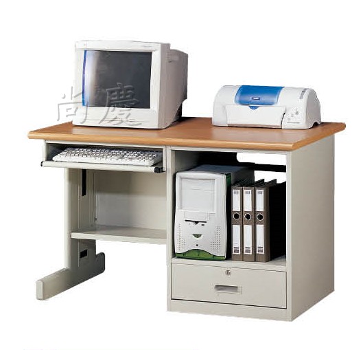 全套式木紋面電腦桌