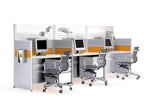 鋼製三公分屏風3