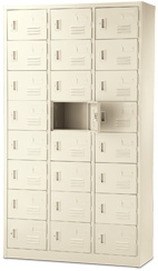 鋼製24人份鞋櫃