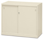 可連結鋼製公文櫃C-AS-2B(鐵拉門下置式)