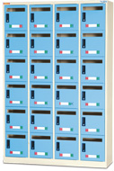 鋼製二十四格信箱置物櫃