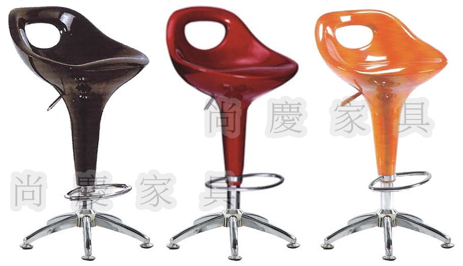 紫蘿蘭吧檯椅(五爪)