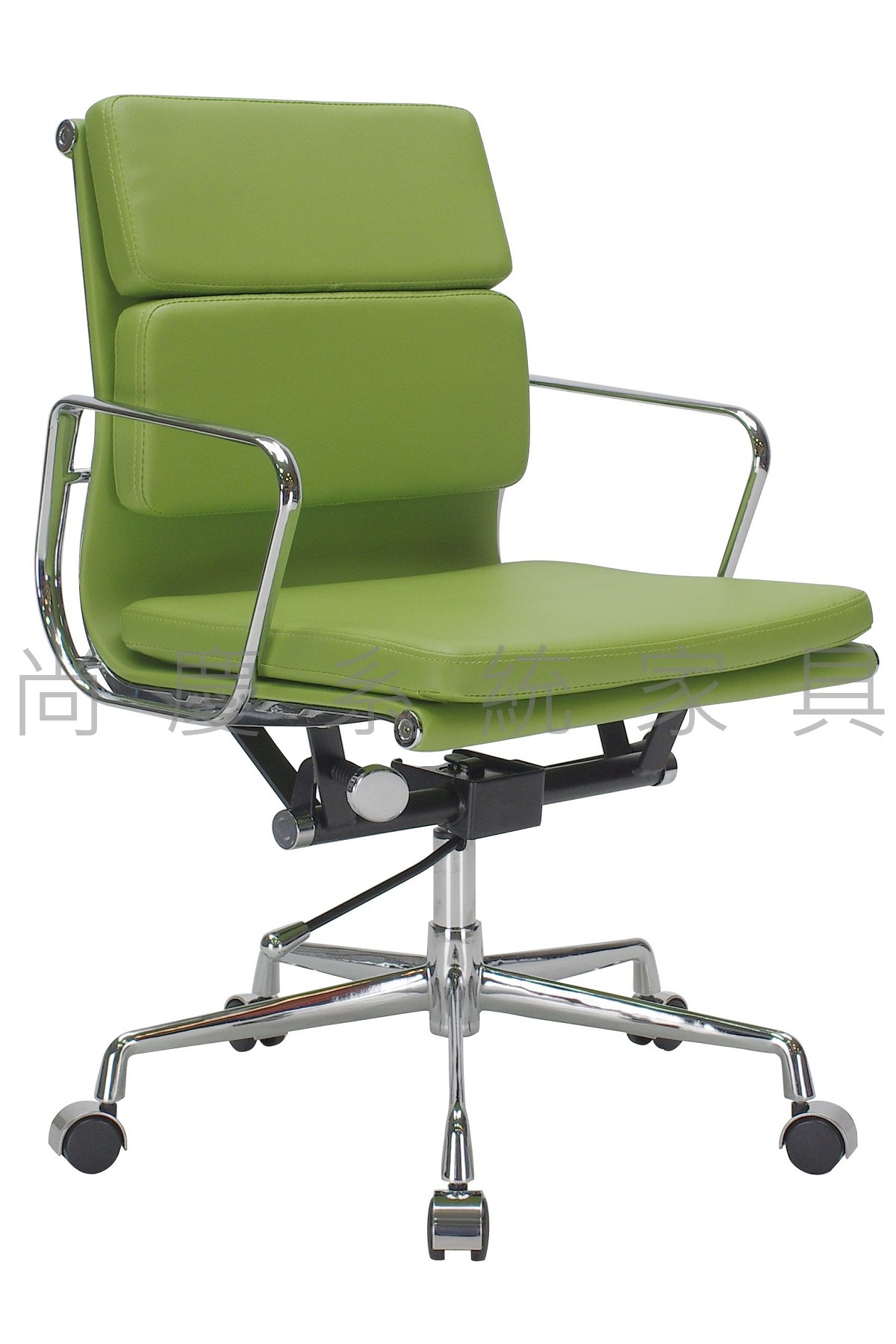 愛馬士鋁合金扶手軟墊椅