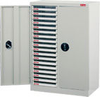 鋼製A4X加門型落地型效率櫃