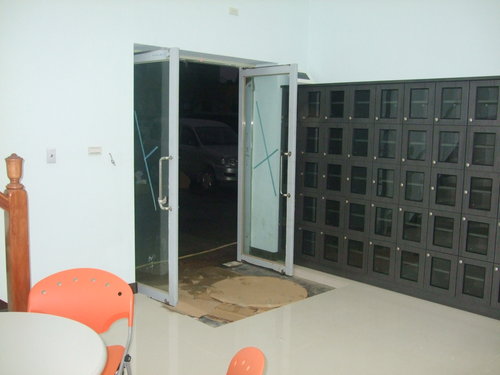 大廳木製系統鞋櫃