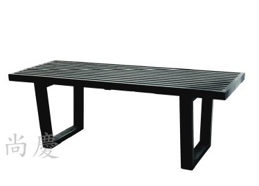 鐵製烤漆長排椅