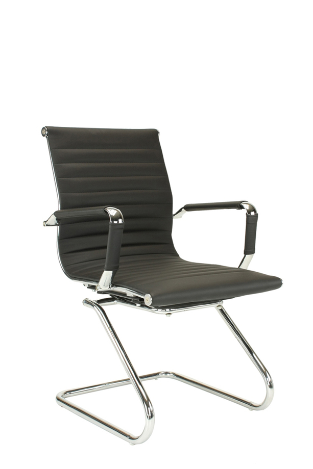 愛馬士電鍍橫紋洽談椅