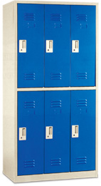 鋼製六人內務櫃