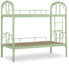 蘋果綠圓床(大管上下雙層)