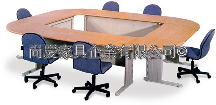 鋼製ST腳環式組合會議桌組