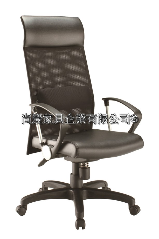 賽揚高背扶手網椅