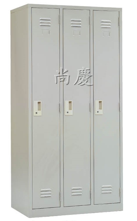 鋼製三人內務櫃