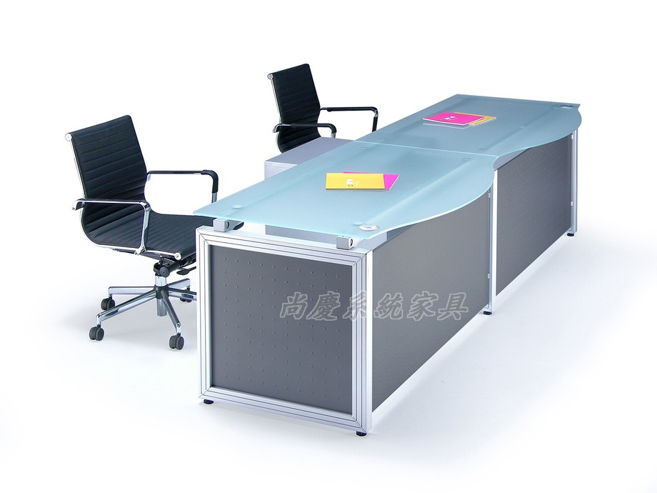 霧玻面辦公桌