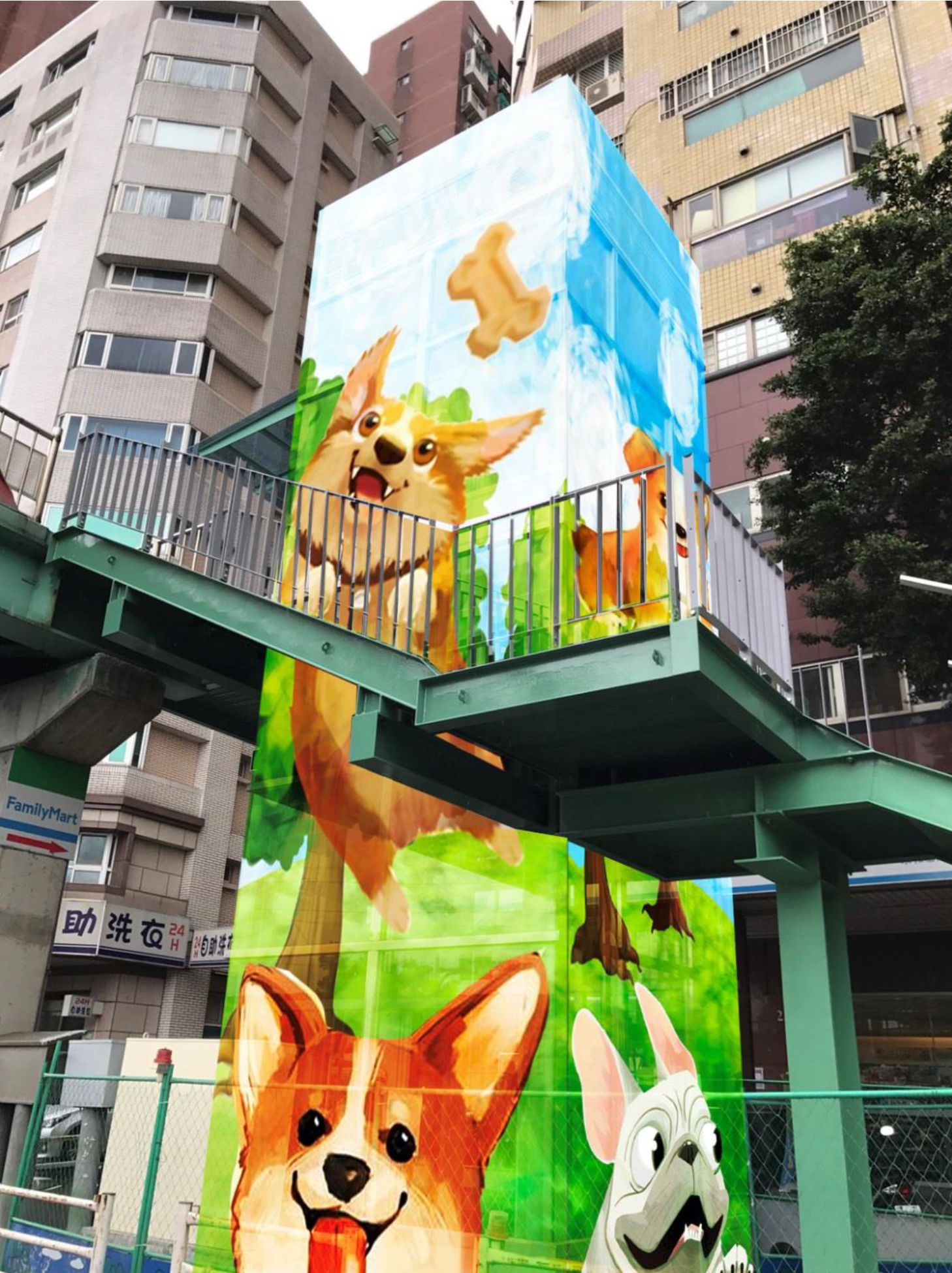 電梯美化-洞洞貼