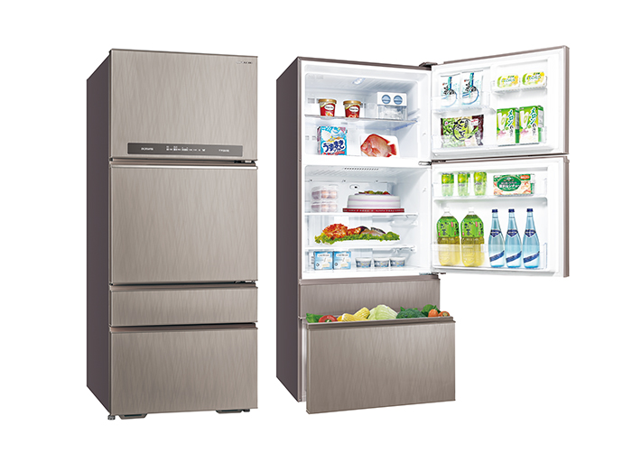 采晶鏡面鋼板變頻冰箱560L