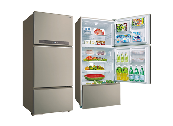 采晶鏡面鋼板變頻冰箱580L