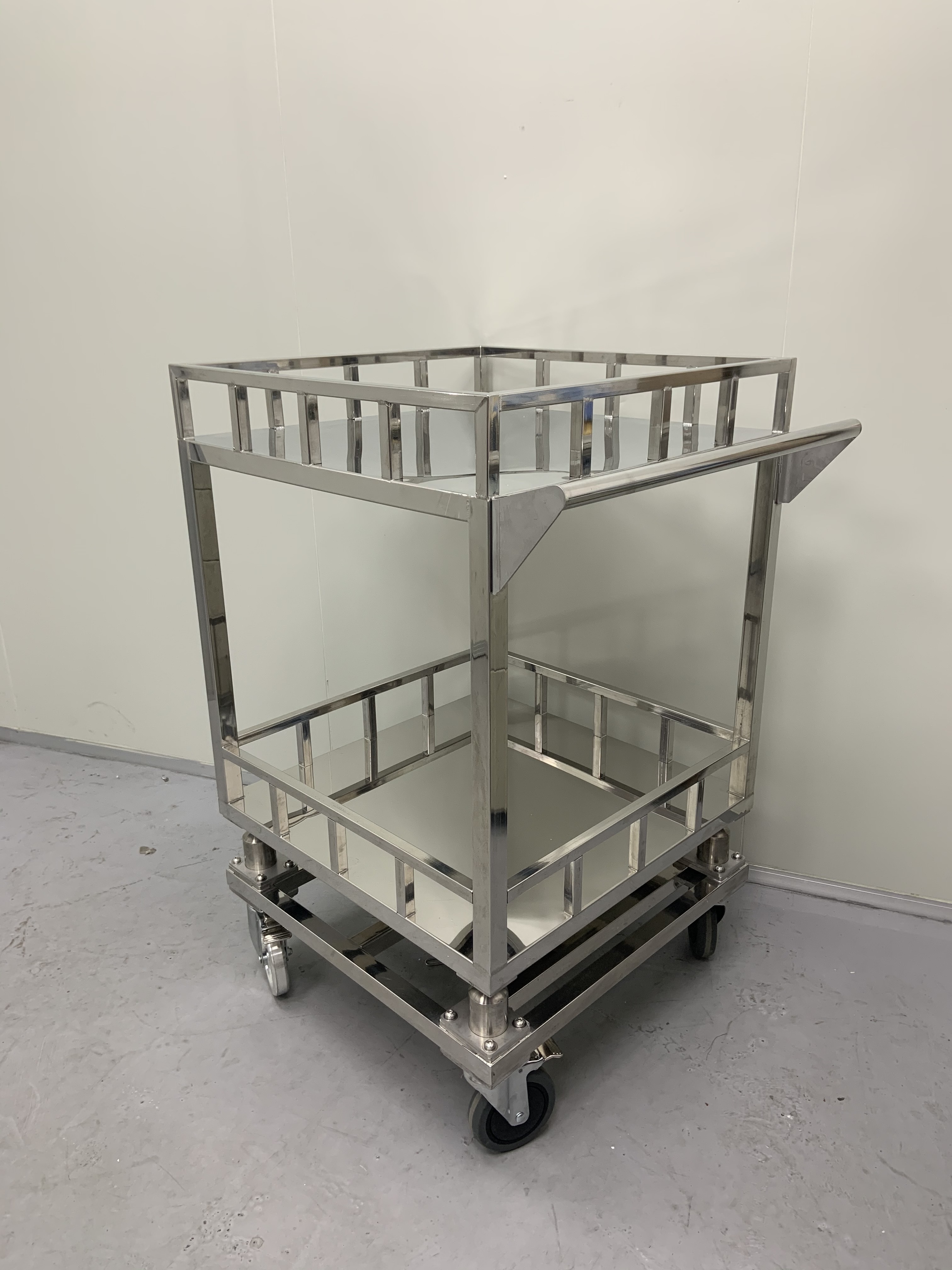 SUS雙層避震推車(610x610x600)