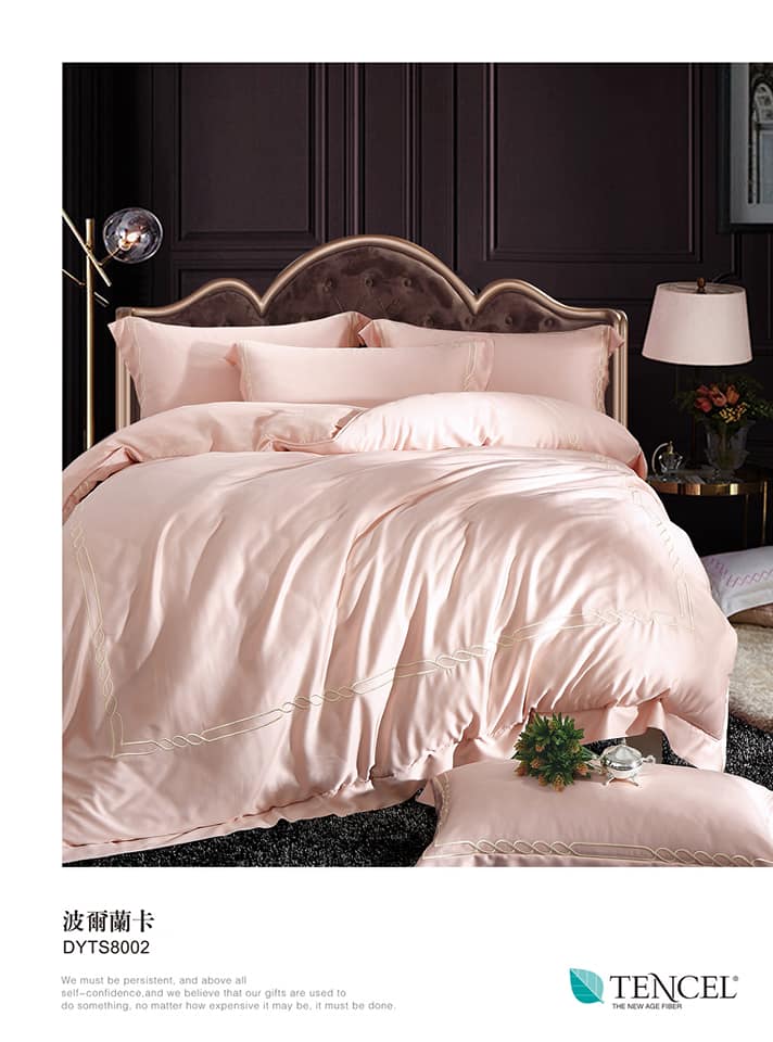 100%天絲(60s)床包+兩用被床組