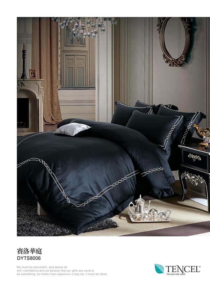 100%天絲(60s)床包+兩用被床組