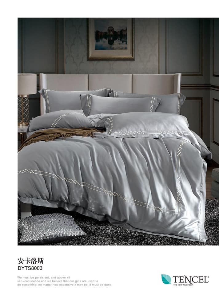 100%天絲(60s)床包+兩用被床組