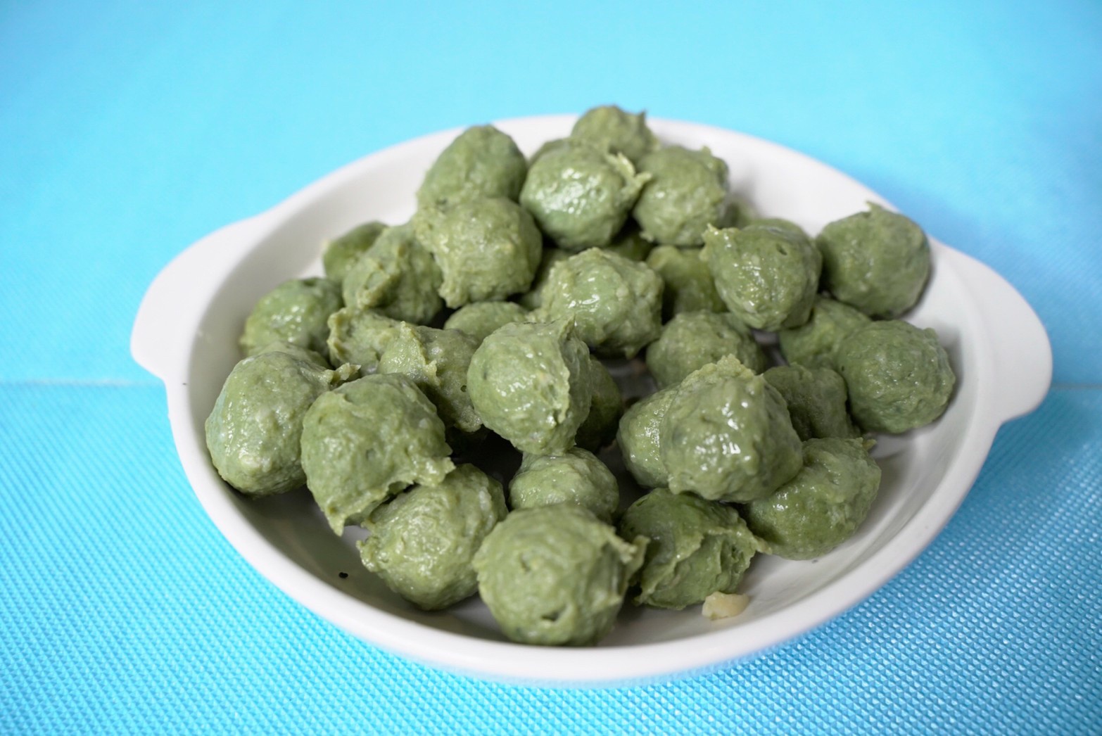 高雄上丸魚丸-馬卡龍魚丸(菠菜)