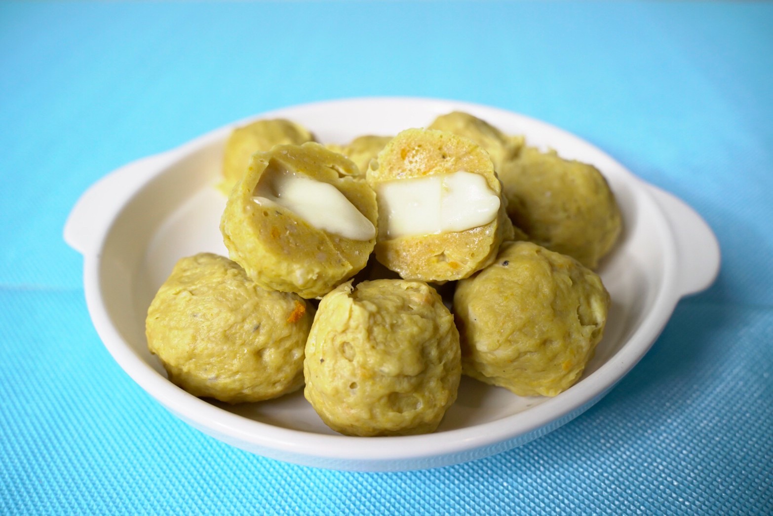 高雄上丸魚丸-馬卡龍魚丸(南瓜起司)