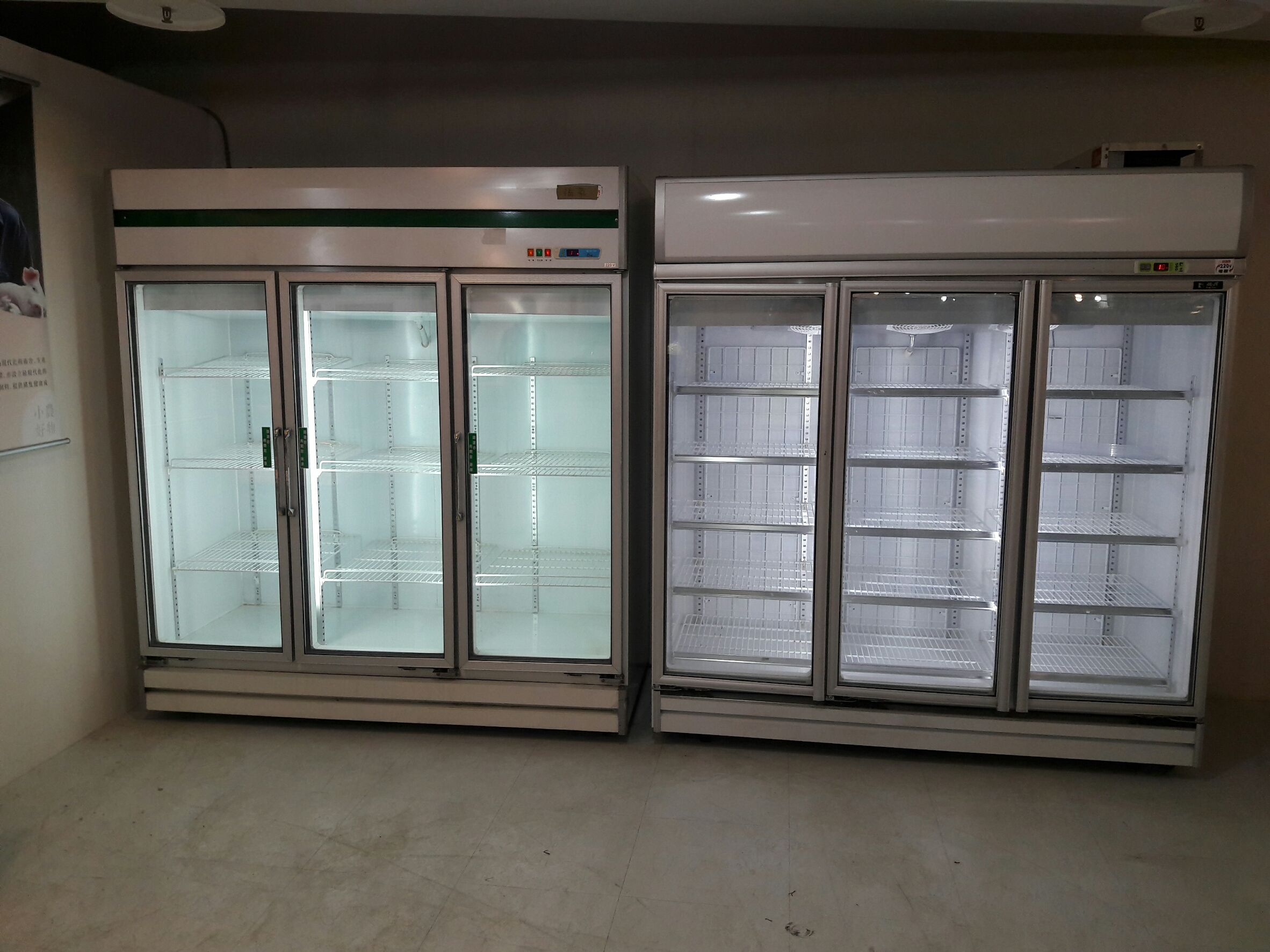 特賣會感謝承租，6尺冷凍和冷藏