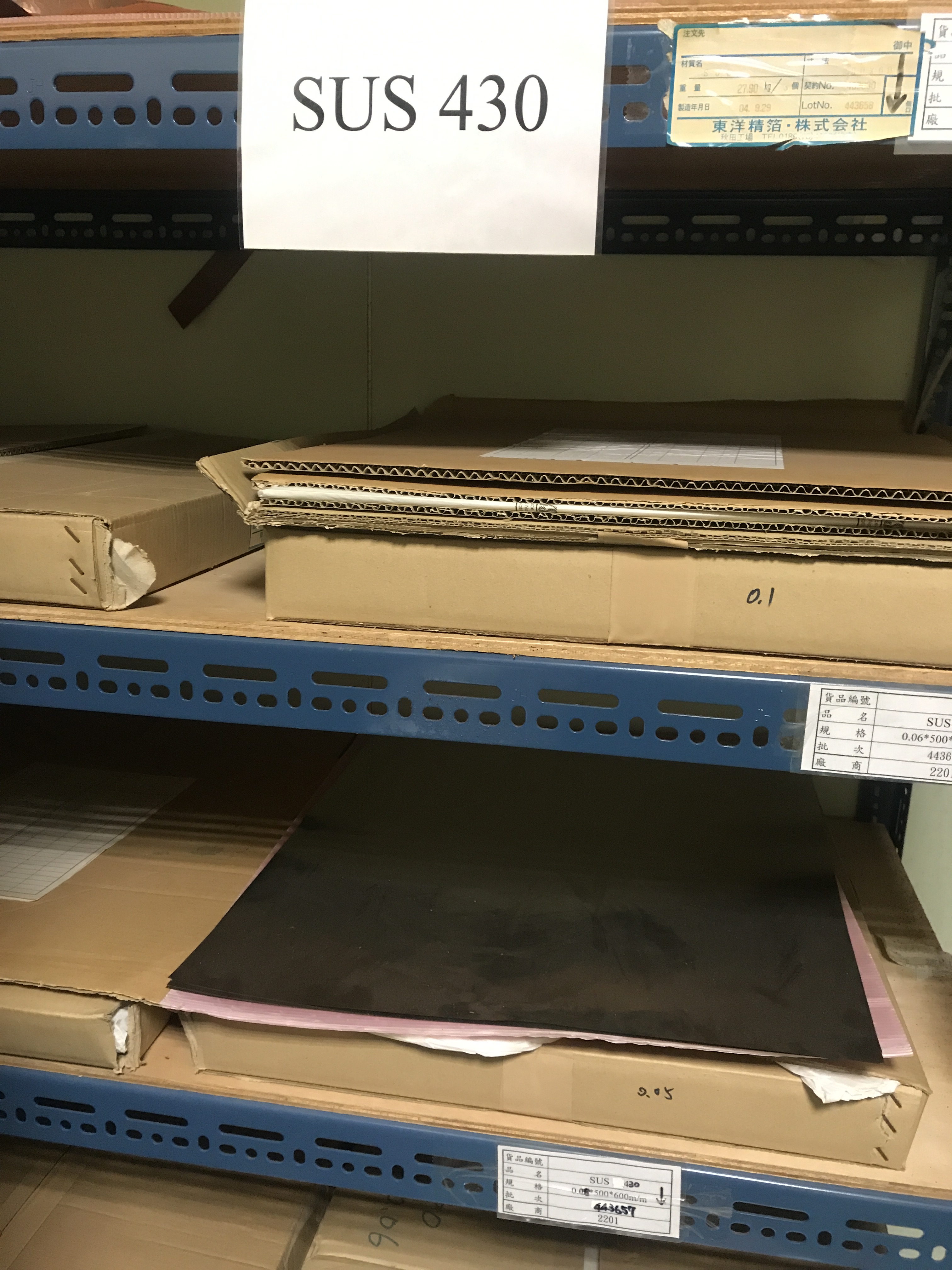 3.不銹鋼板~SUS430薄板