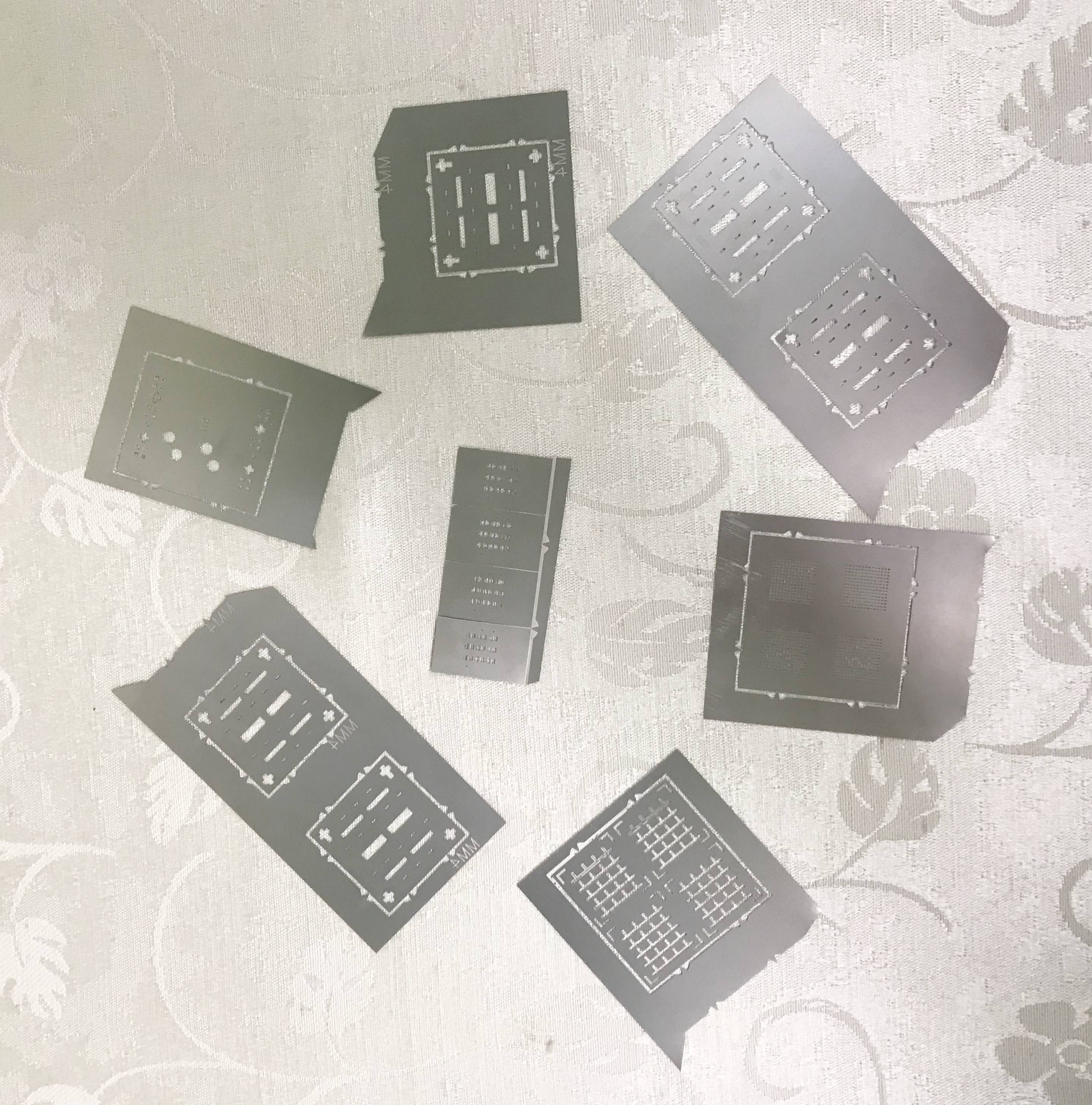 1.蝕刻加工~MASK貫穿蝕刻