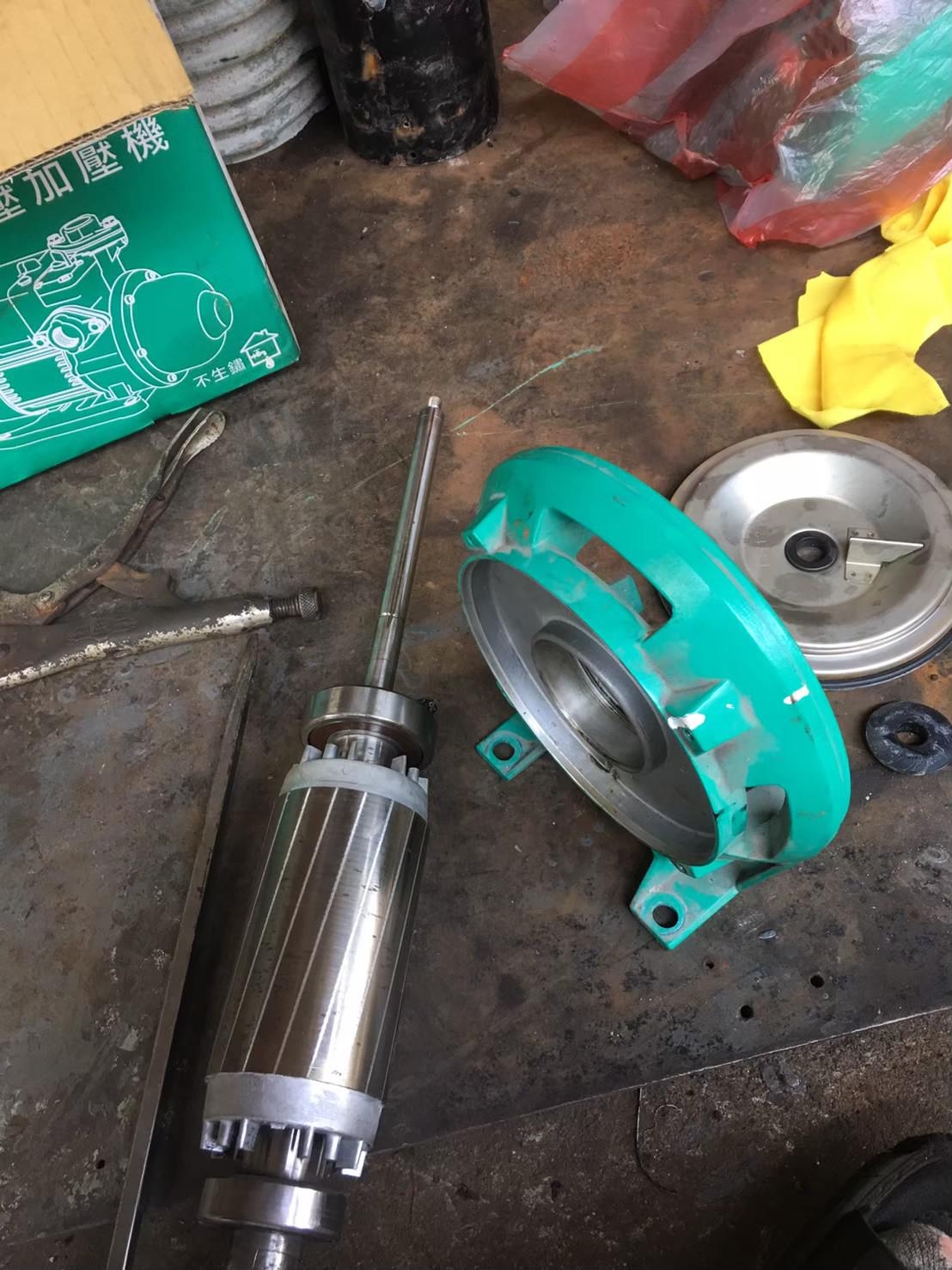 多段式高揚程Wilo泵浦(更換機械軸封及軸承)