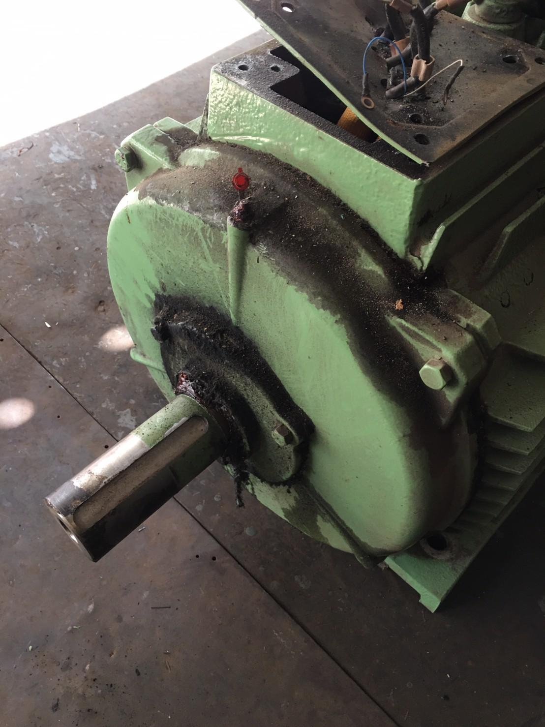 75HP馬達重新整理(重繞線圈及馬達軸承及電木版改善及線圈絕緣度加強)