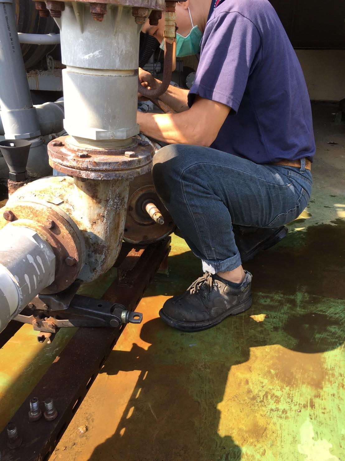 7.5HP4P同軸渦流泵浦(更換機械軸封及軸承)