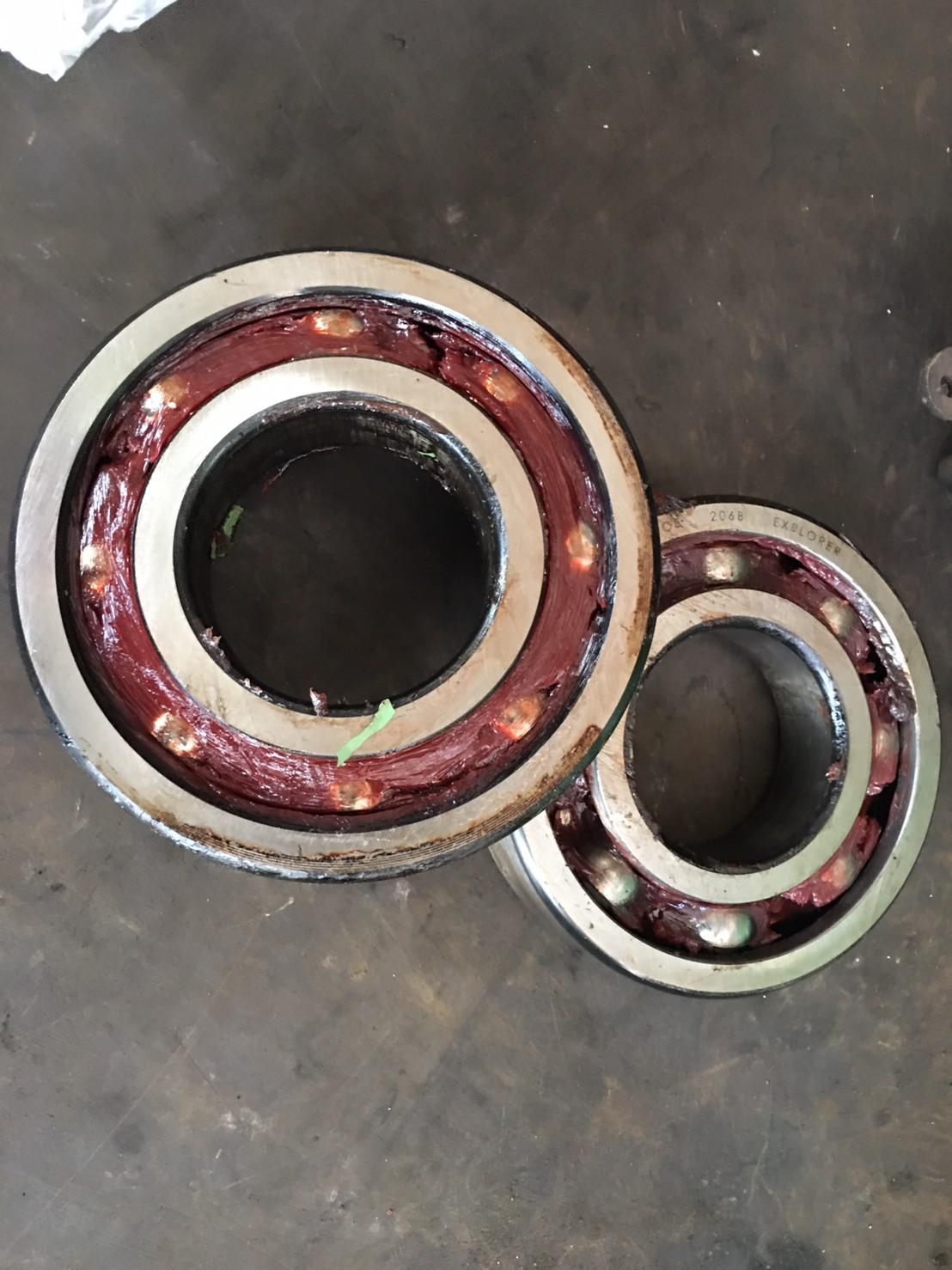 75HP馬達重新整理(重繞線圈及馬達軸承及電木版改善及線圈絕緣度加強)