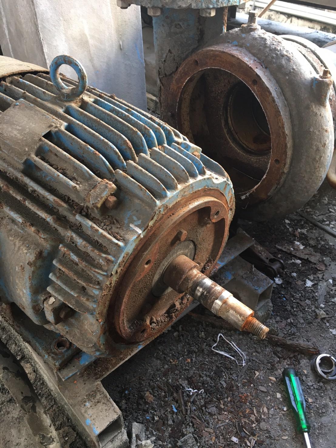 15HP4P同軸渦流泵浦(更換機械軸封)