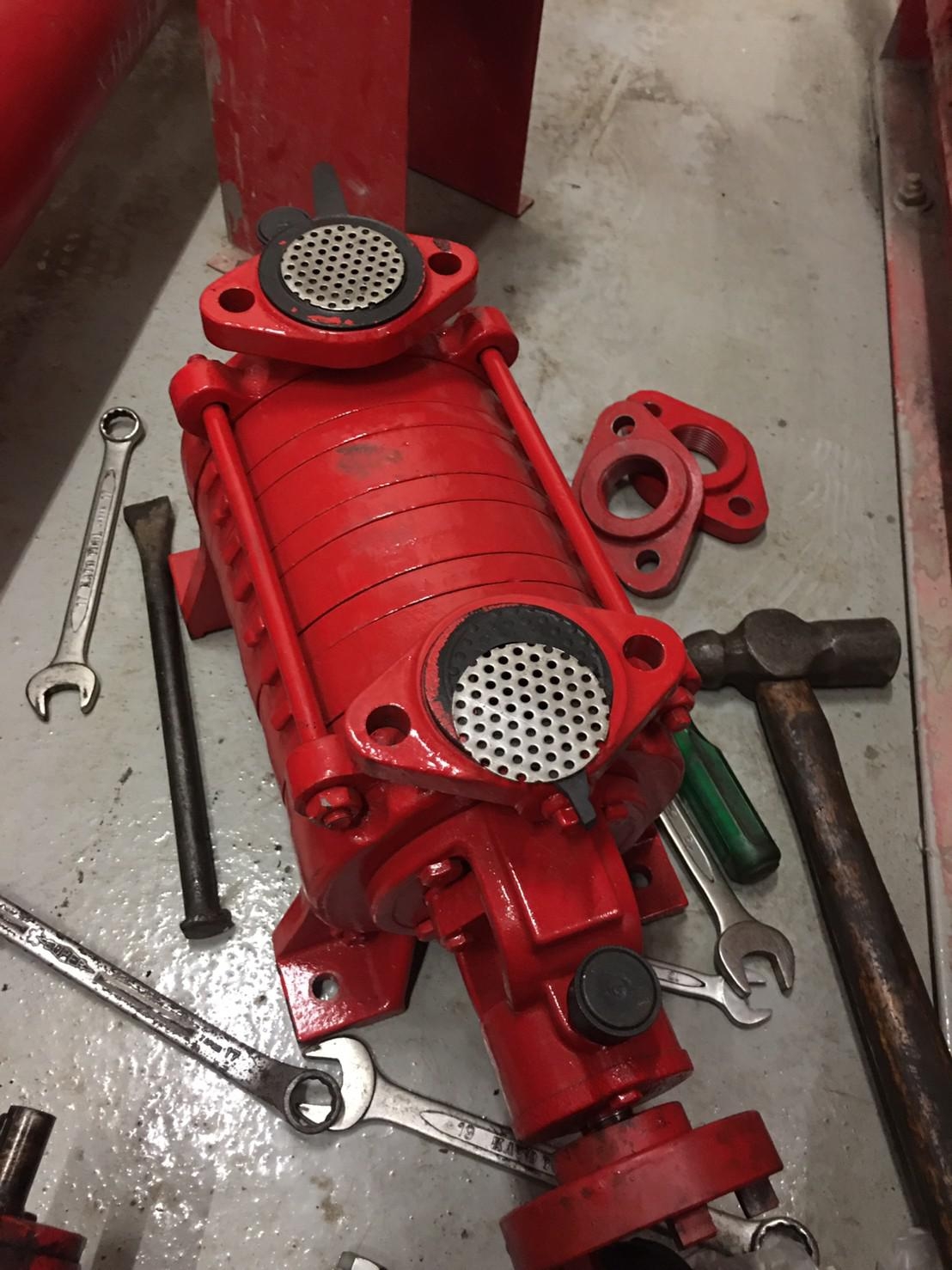 九如牌輔助泵浦(更換機械軸封及軸承)