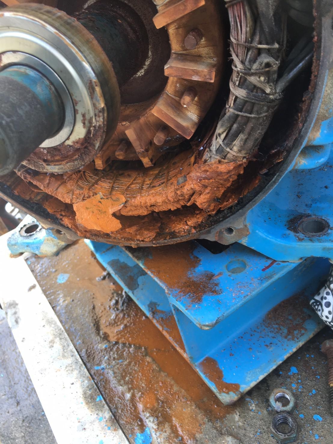 15HP聯軸式永大泵浦(更換機械軸封及軸承及線圈繞組)