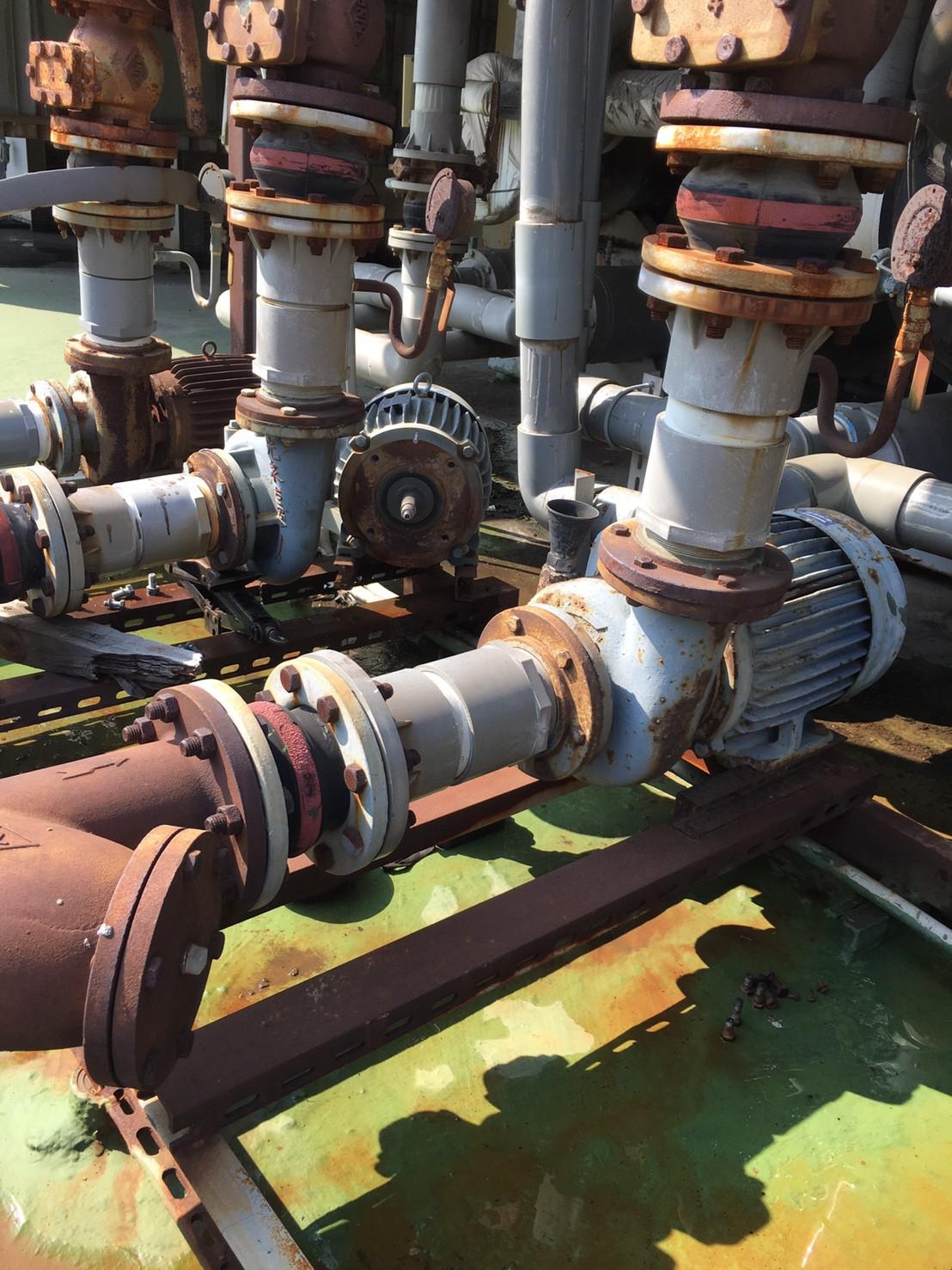 7.5HP4P同軸渦流泵浦(更換機械軸封及軸承)