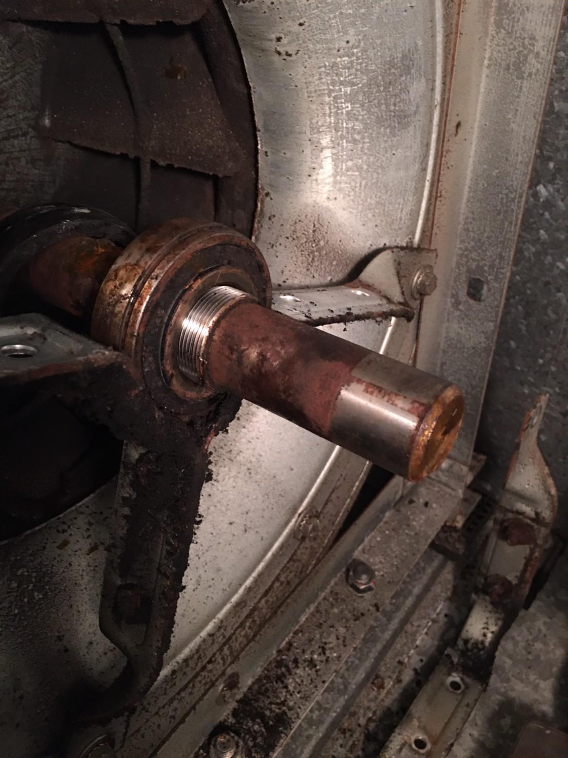 空調箱傳動機構(更換座式軸承及馬達軸承及皮帶)