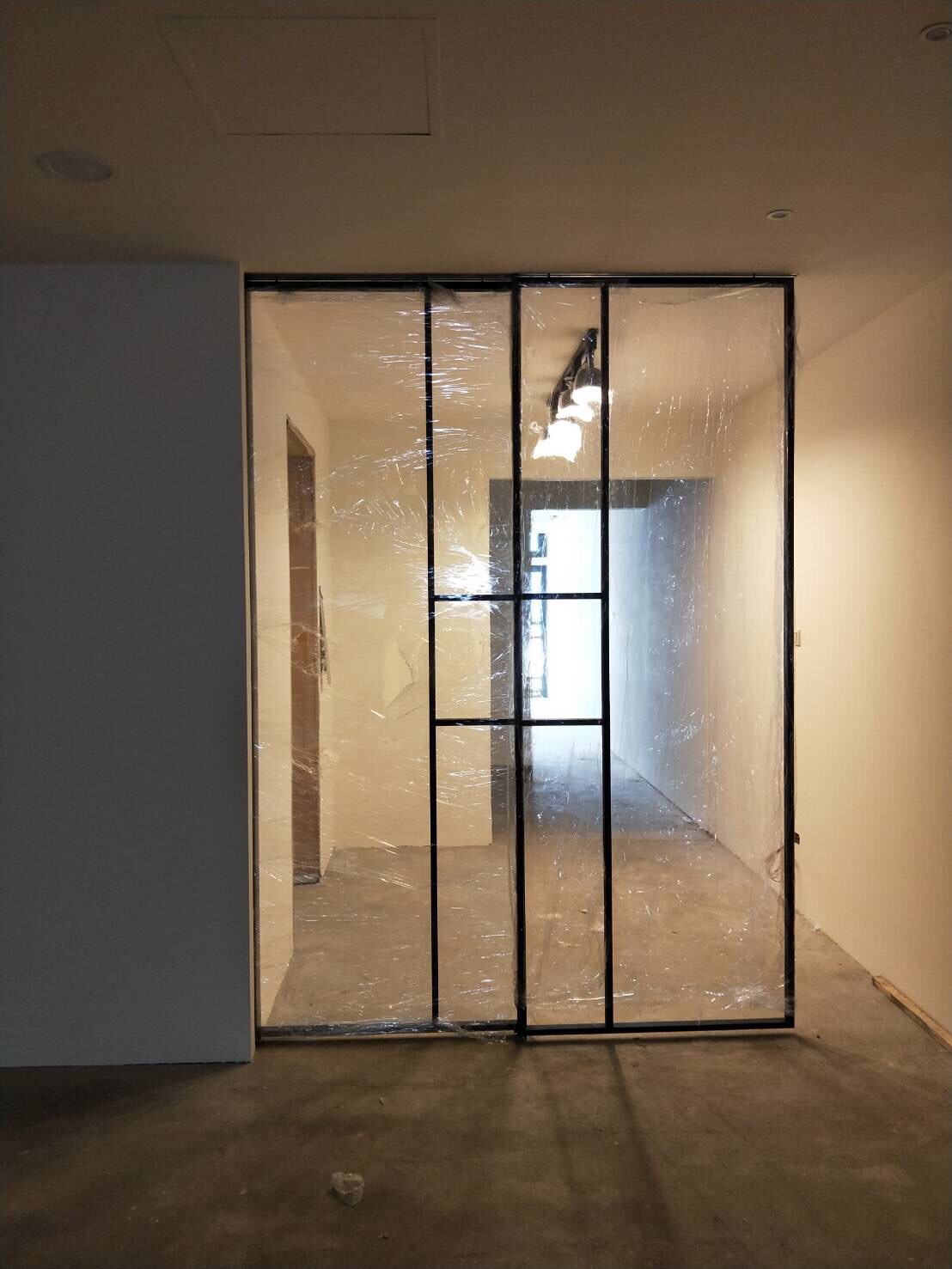 客製化鐵件-鐵框造型屏風