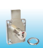 兩段式抽屜鎖帶指示功能