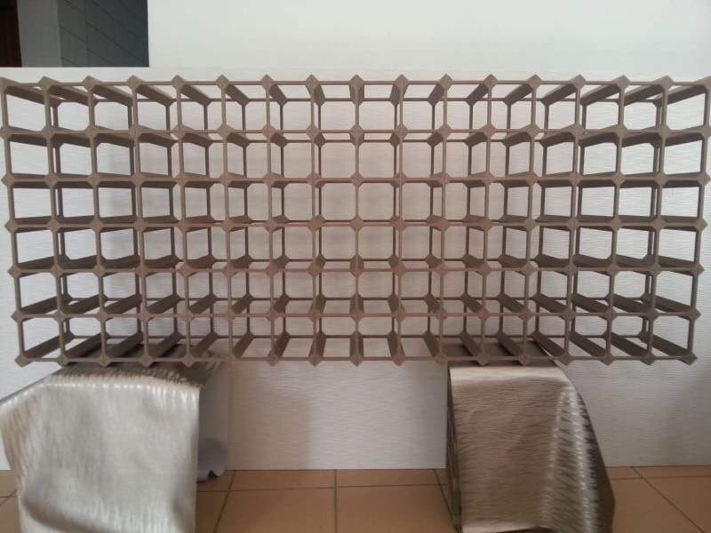 客製化正方形木製酒瓶架