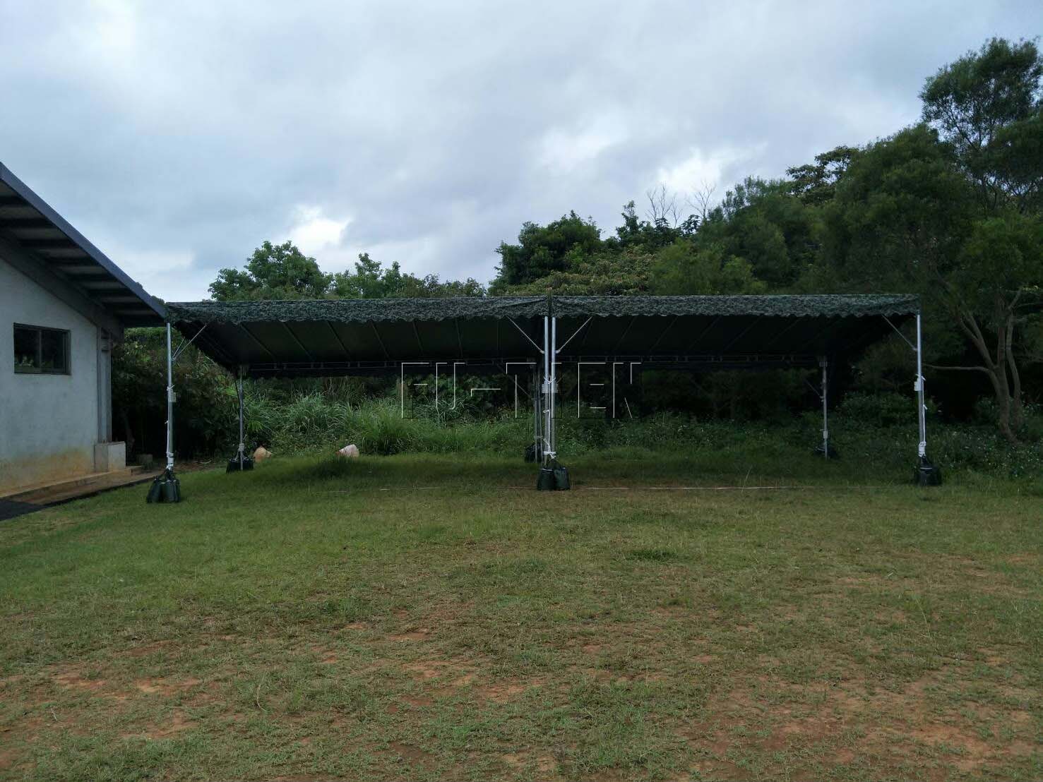 鈄頂帳篷，陸軍迷彩