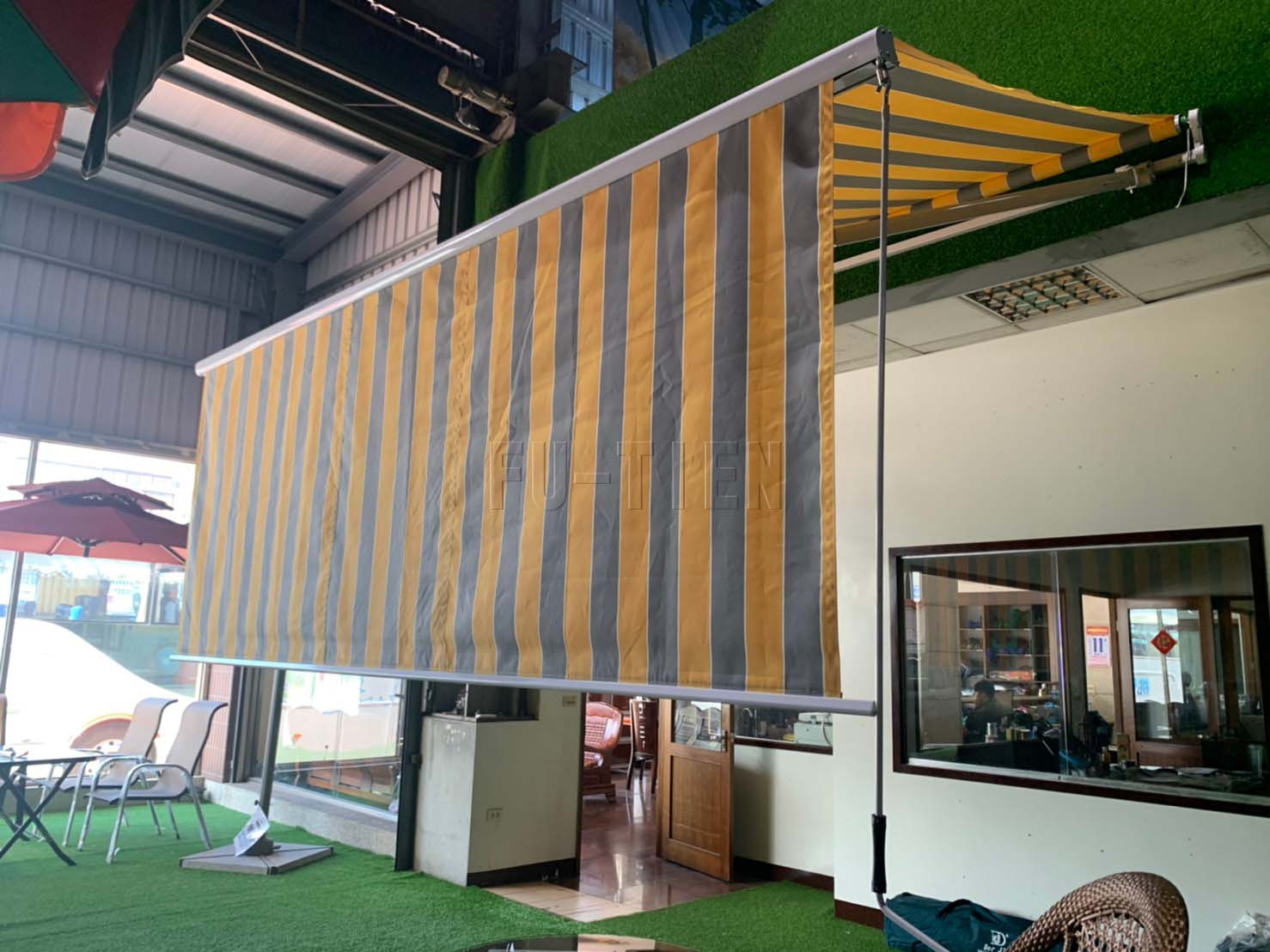 進口(下擺垂簾)伸縮