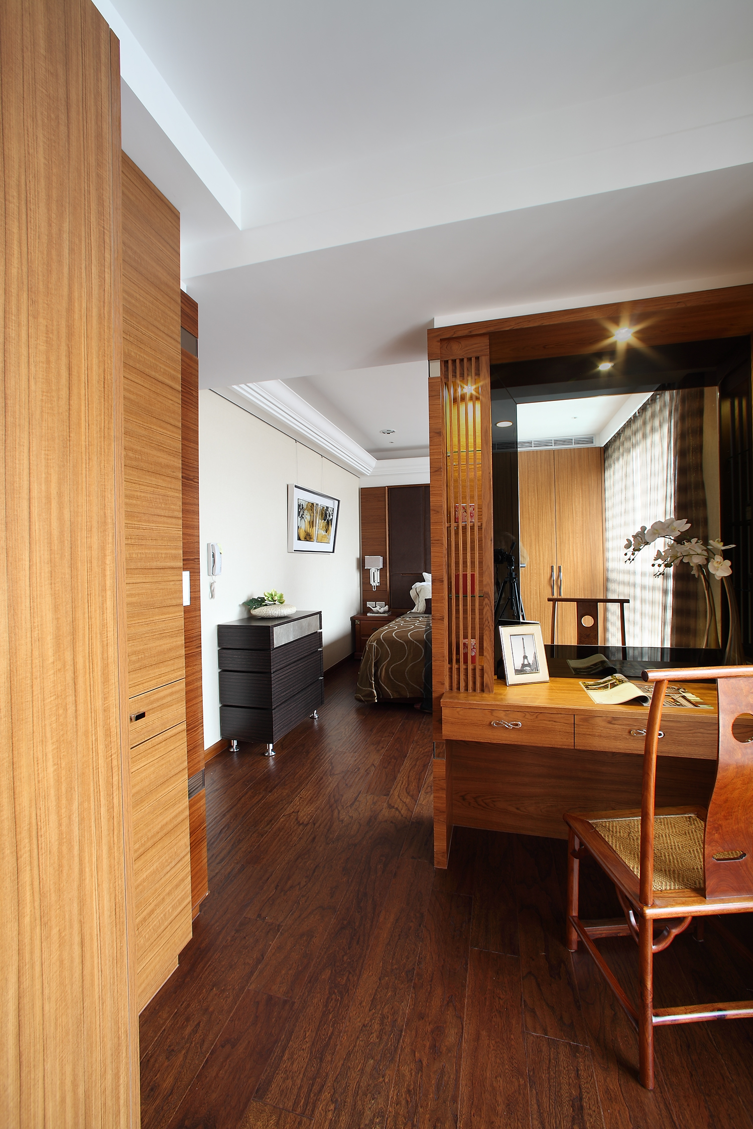 文化森美學張公館-主臥更衣室