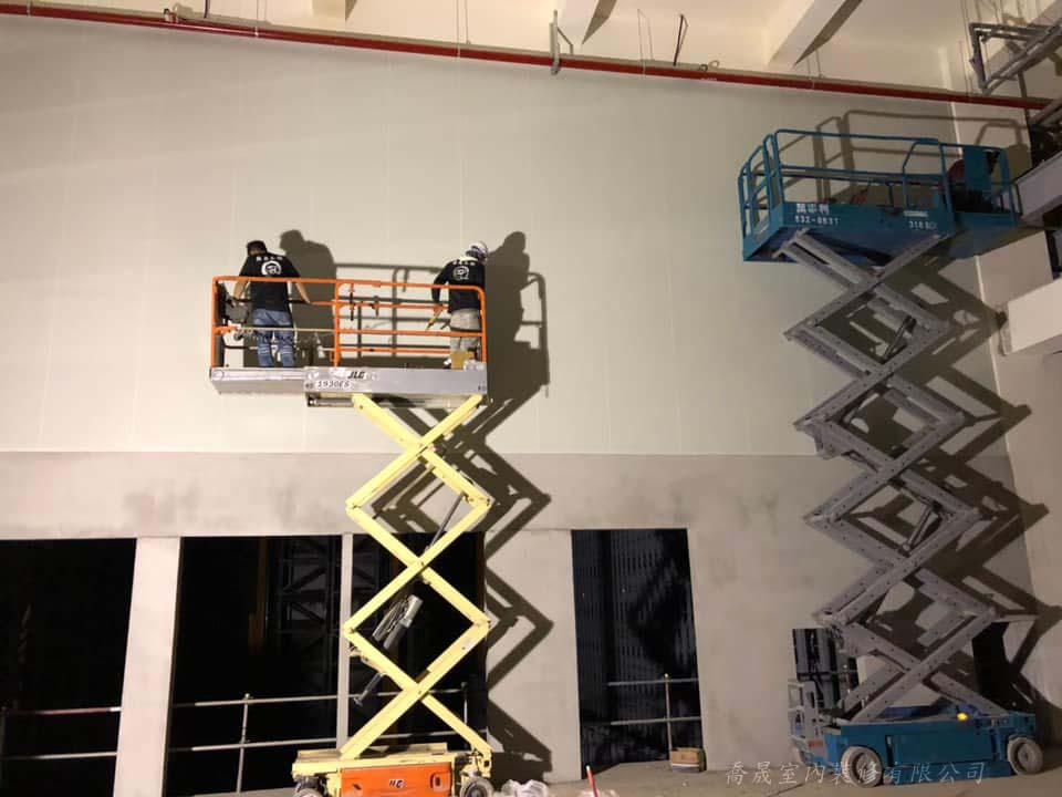 精密機械廠房庫板裝修