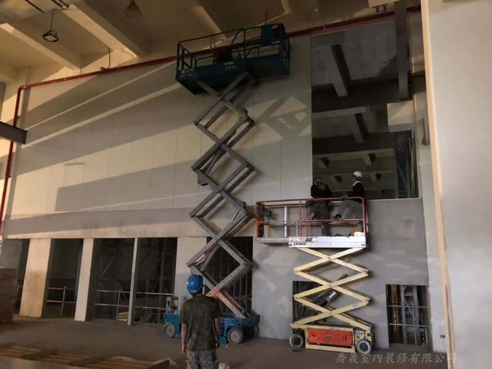 精密機械廠房庫板裝修