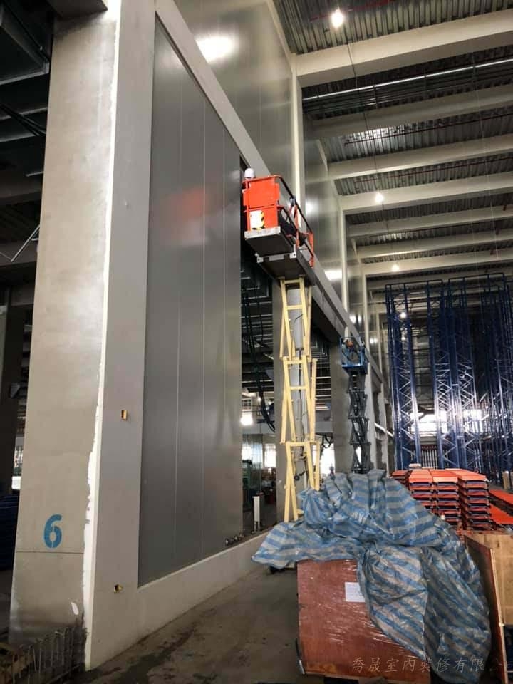 精密機械工廠庫板隔間